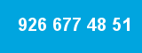 926 677 48 51 926 677 48 51